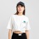 Women's T -shirt MIST OLD SCHOOL Size 44, Milk color