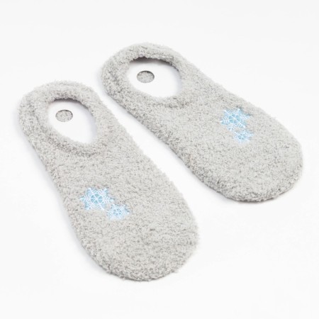 Women's socks "Snowflakes", gray color, size 23-25 ​​(36-40)-1