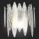 Sconces st. SL1224.101.02. Lastra. 2x60 watts, E14, 24x36 cm, chromium color