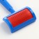 Pucopores without drops semicircular, 8.5 x 13 cm, blue