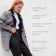 Women's jacket with contrasting collar Minaku: Casual Collection Color Gray, Rr. 48