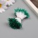 Stamens for artificial flowers gloss "risinki" dark green set 360 pcs length 6 cm