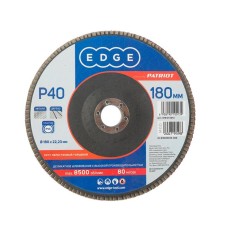 Circle petal end Edge by Patriot, 180x22.23 mm, P40