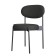 Kaja chair, 500 × 510 × 805 mm, matting, black color
