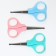 Baby - safe, manicure scissors, from 0 months, MIX colors