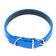 The collar of rivet with 2 rows of rivets, 33 x 1.2 cm, Osh 23-29, blue
