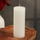 Candle-cylinder aromatic "jasmine", 6x15 cm