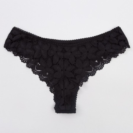 Panties female Brazilian, black color (Nero), river 46 (4)-6