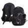 Youth backpack 40 x 29 x 20 cm, Grizzly, ergonomic back, laptop department, black