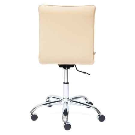 Zero Eco-leather chair, beige 36-34-2