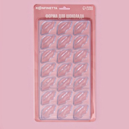 Konfinetta chocolate uniform "Sponges", 28 × 14 cm, 21 cells (4.8 × 2.5 × 1.8 cm)-5
