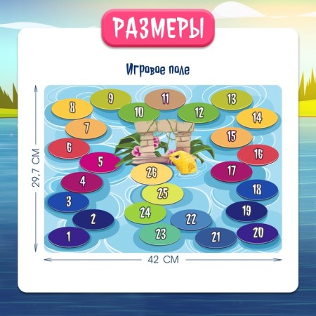 Настольная игра «Владыка моря», 2-4 игрока, 5+-6