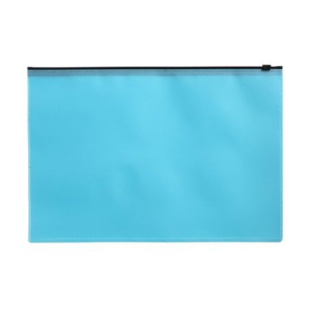 The convert folder on the A4 ZIP-Molniya, 180 μm, Calligrata Pastel, translucent, black lightning, blue-1