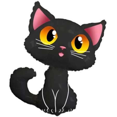 Foil ball 36 "Cat Black", figure