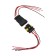 Car connector, hermetic plug-grin dj7041-1.5-11/21, 4 contacts, set 2 pcs