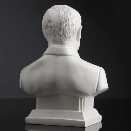 Bust Putin white 7x19x10cm-3