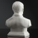 Bust Putin white 7x19x10cm