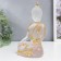Souvenir Polystone "Buddha Varada Mudra - Greeting" Transparent 17x10x7 cm