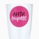 A set of champagne glasses with Antistress stickers 150 ml 6 pcs