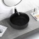 ABBER Bequem AC2103MB shell, 400x400x140 mm, black, matte