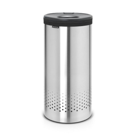 Brabantia linen tank, with a plastic lid, steel color, 35 liters