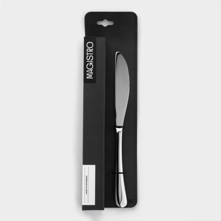 A set of stainless steel knife magistro "Gentry", length 22.5 cm, 6 pcs-4