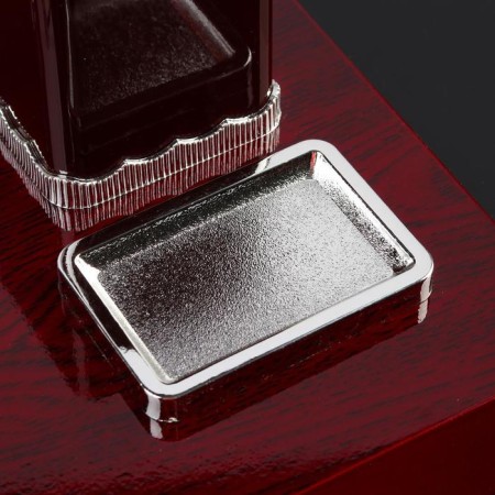 Table set 4V1 with a business card holder, red tree-5