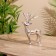 Souvenir "Deer" aluminum 13x10x20 cm