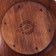 Wooden plate MAGISTRO, 650 ml, deep, chocolate color, cedar