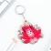 Key keychain wooden anime "Fox" 5.6 x 6 cm