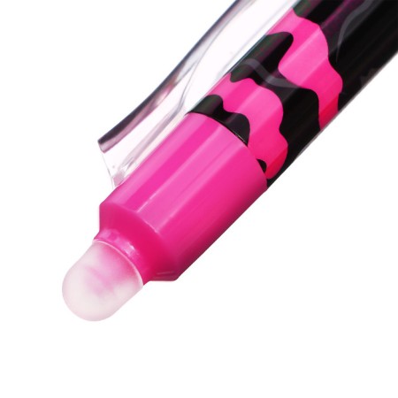 Gel handle Erased ink, blue rod, 0.5 mm, machine gun, body bear mix-4