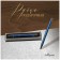 Gift, ball, automatic "style" in a plastic case, New, blue