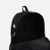 Youth backpack made of textiles, external pocket, black color