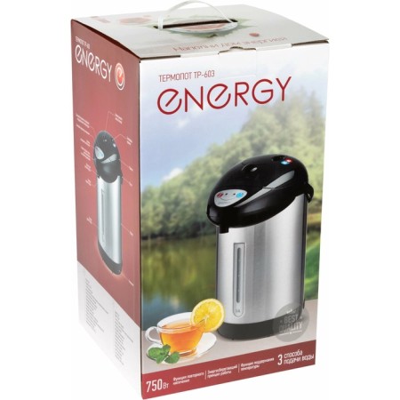 Energy TP-603, 3.8 l, 750 watts, silver-3