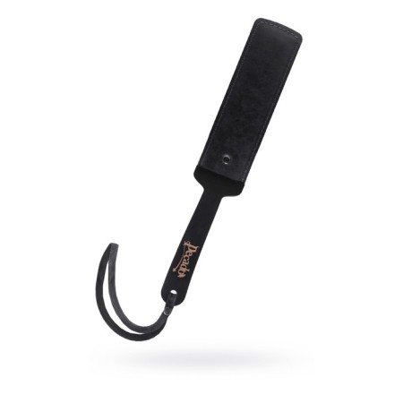 Paddl Flexible Pecado BDSM, genuine leather and wood, black color