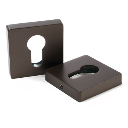 Lockland cylinder overlay, square, graphite, kit.-5