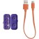 Entryrancanal Flex Ghost, intra -channel headset, purple Bluetooth wireless in the auricle (JBL