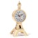 Clock - desktop an alarm clock "Eiffel Tower", discrete move, d -6.5 cm, 19 x 8.5 cm, aa