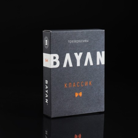 Bayan condoms, ultra -thin, 3 pcs