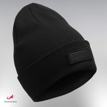 Cap with a lapel Roscosmos x Onlytop, p. 56-58, black color-4