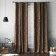 Set of curtains "Prime", size 145 x 280 cm - 2 pcs picked up - 2 pcs, chocolate color