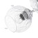 Closure ceiling deb 5x40W E27 chrome 52x52x22 cm
