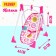 Game set 2B1: chair, swing, mix, for dolls