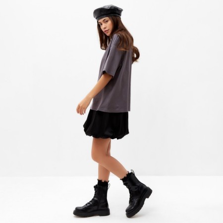 Women's T -shirt MIST BABE p. S-m, gray-2