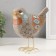 Polystone souvenir "Bright bird" 9x18x17.5 cm
