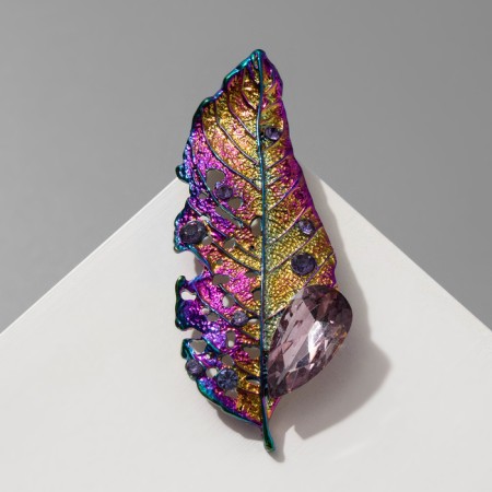 Brooch "Liszt" elegant, color