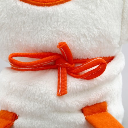 Soft toy-gun "duck", 20 cm, white color-1