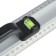 Tundra ruler, metal, plastic handle, 2 eye, 600 mm
