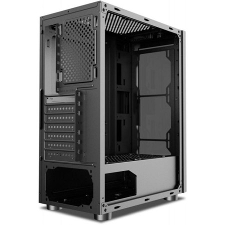 Formula CL-3301B TG case, without BP, ATX, MIDI-Tower, Black-1