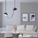 DK5560-BK Belty Flow lamp with D220MM H117MM 48V 20 ° 4000K IP20 Black Aluminum LED